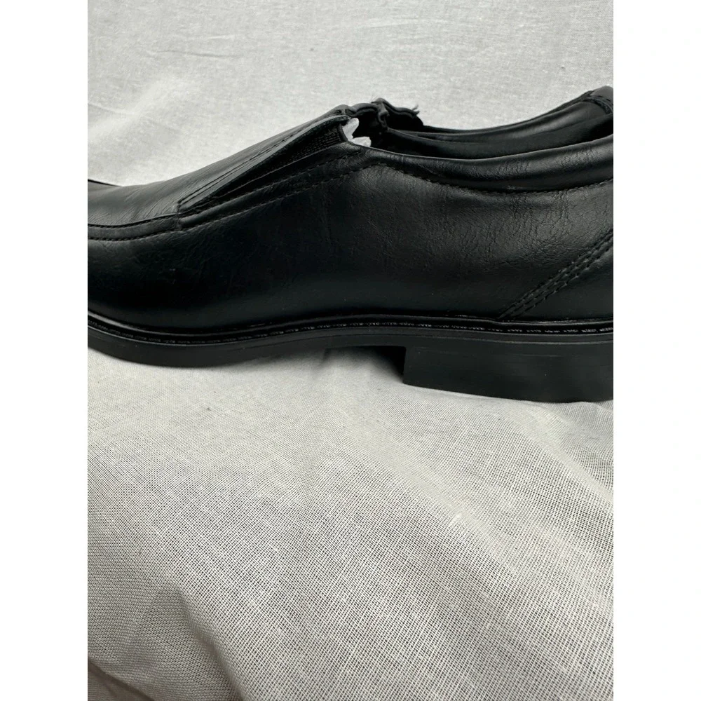 Goodfellow & Co Mens Black Slip On Loafers Dress‎ Shoes Size 9 Moc Toe Casual